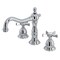 Kingston Brass KS1971NX Widespread Bathroom Faucet with Brass Pop-Up, Polished Chrome KS1971NX - alternate 1